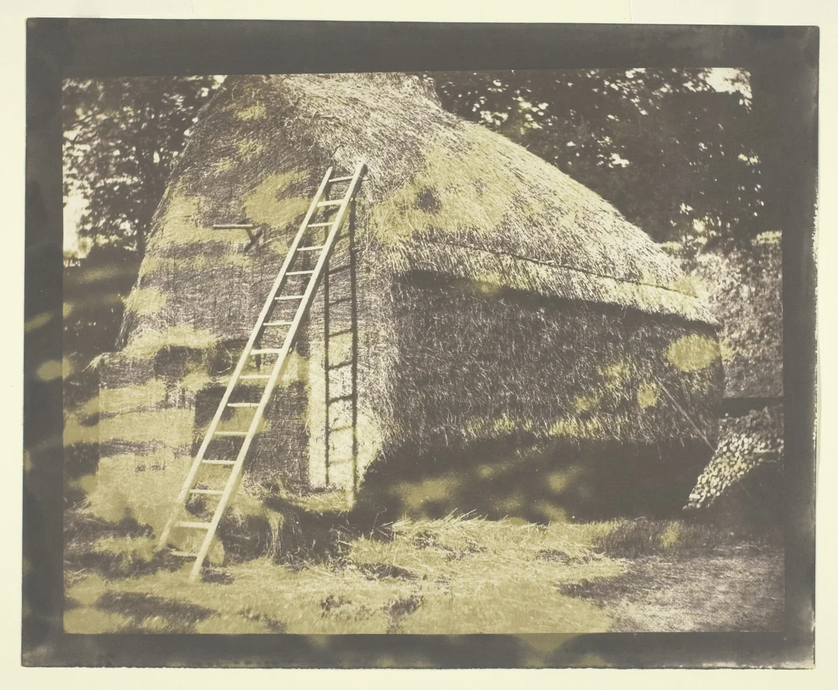 The Haystack by William Henry Fox Talbot, photograph, 1844