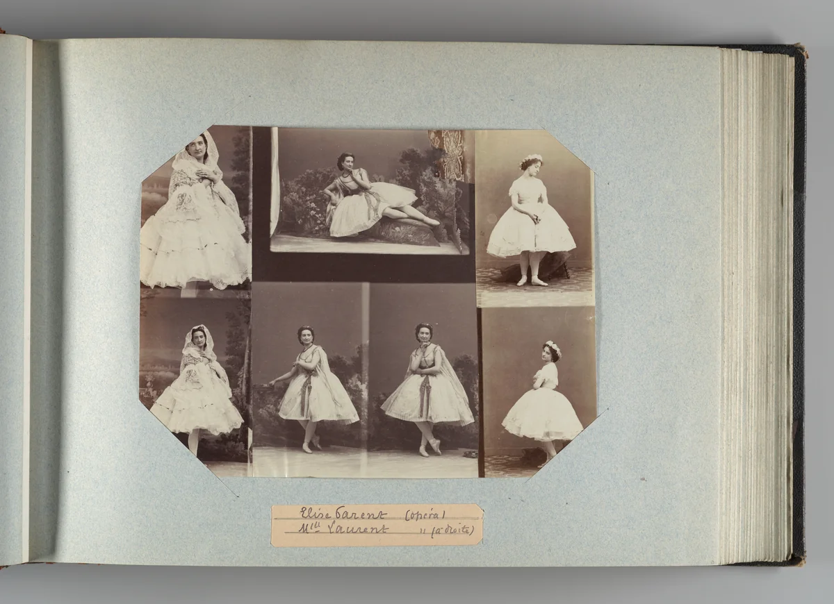 Elisa Parent; Mlle Laurent by André Adolphe-Eugène Disdéri, photograph, 1850-1869