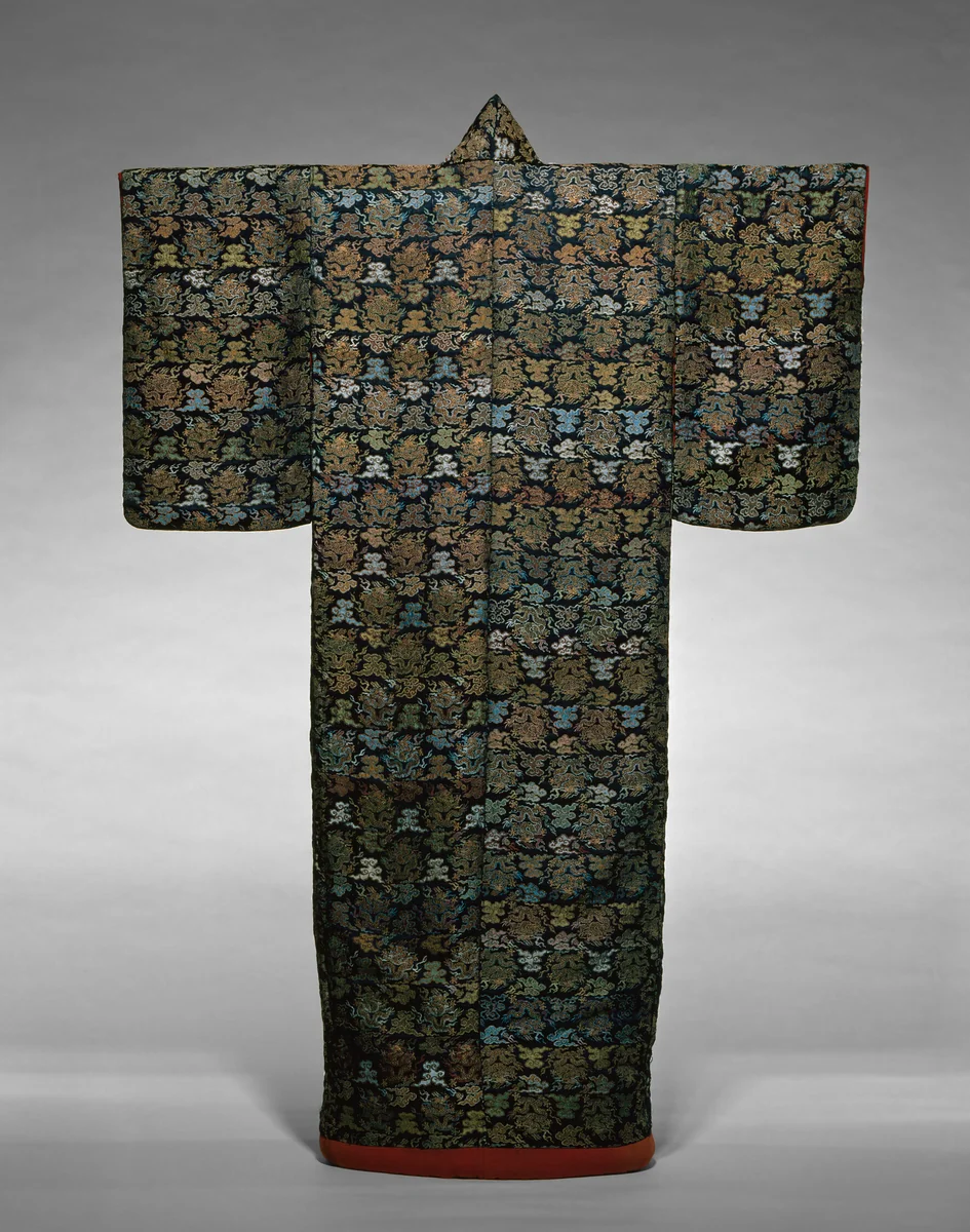 Kosode by Japan, textile, 1801-1900