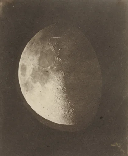 The Moon by John Adams Whipple, photograph, 1853