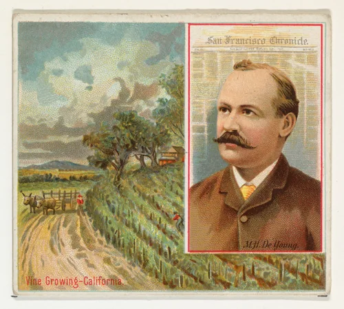 M.H. de Young, San Francisco Chronicle, from the American Editors series (N35) for Allen & Ginter Cigarettes by Allen & Ginter, print, 1887