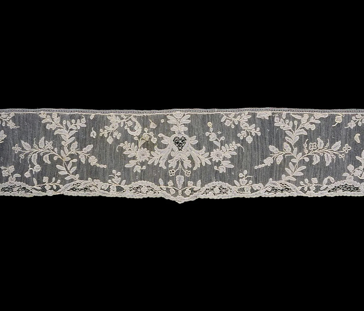 Borders by Italy, Burano, textile, 1760-1769