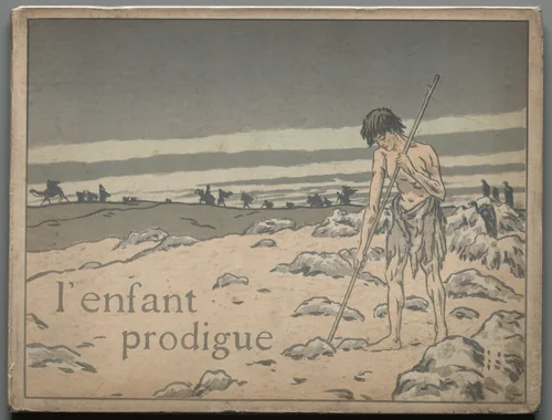 The Prodigal Son: Cover by Henri Rivière, book, 1895