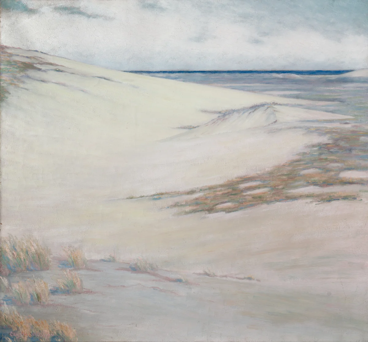 Over the Dunes, Cape Cod, Massachusetts by Charles Shackleton, painting, 1914-1924