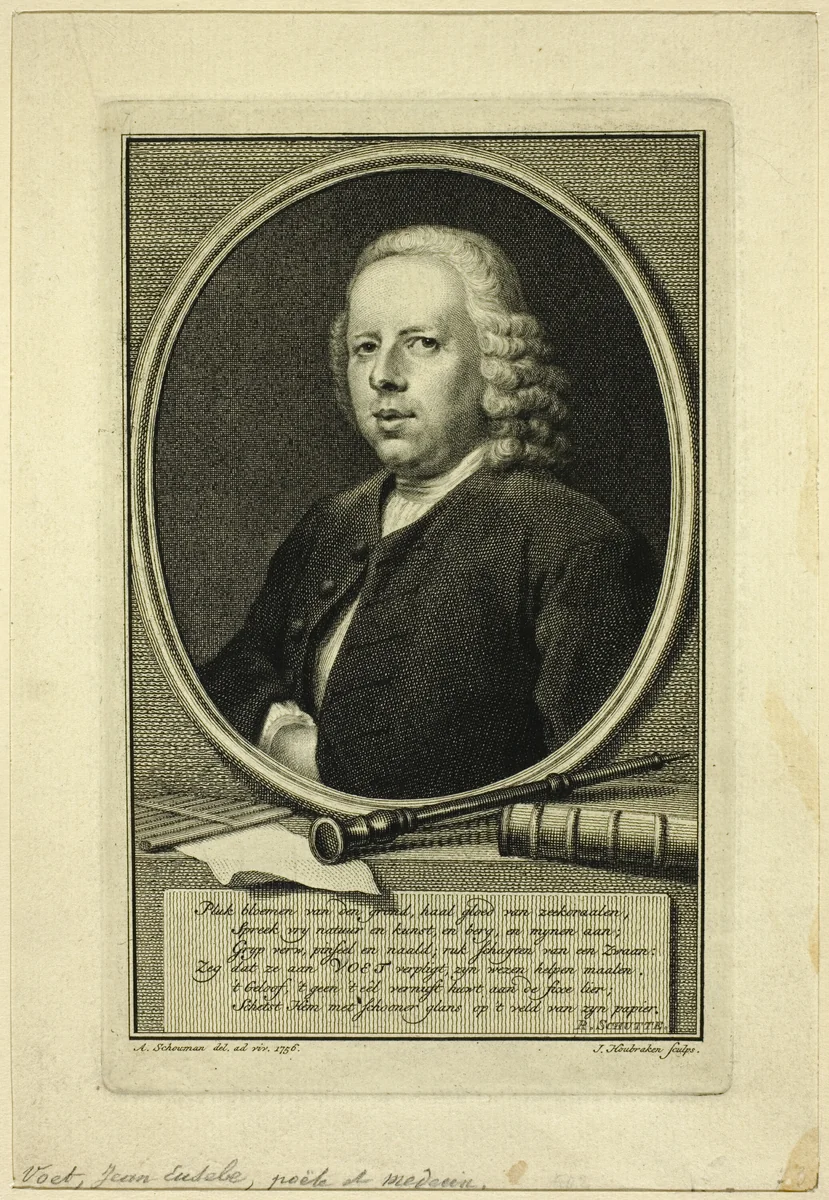 Voot by Jacobus Houbraken, print, 1718-1780