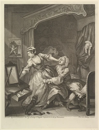 Before by William Hogarth, print, 1736