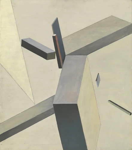 Composition by El Lissitzky, painting, 1922