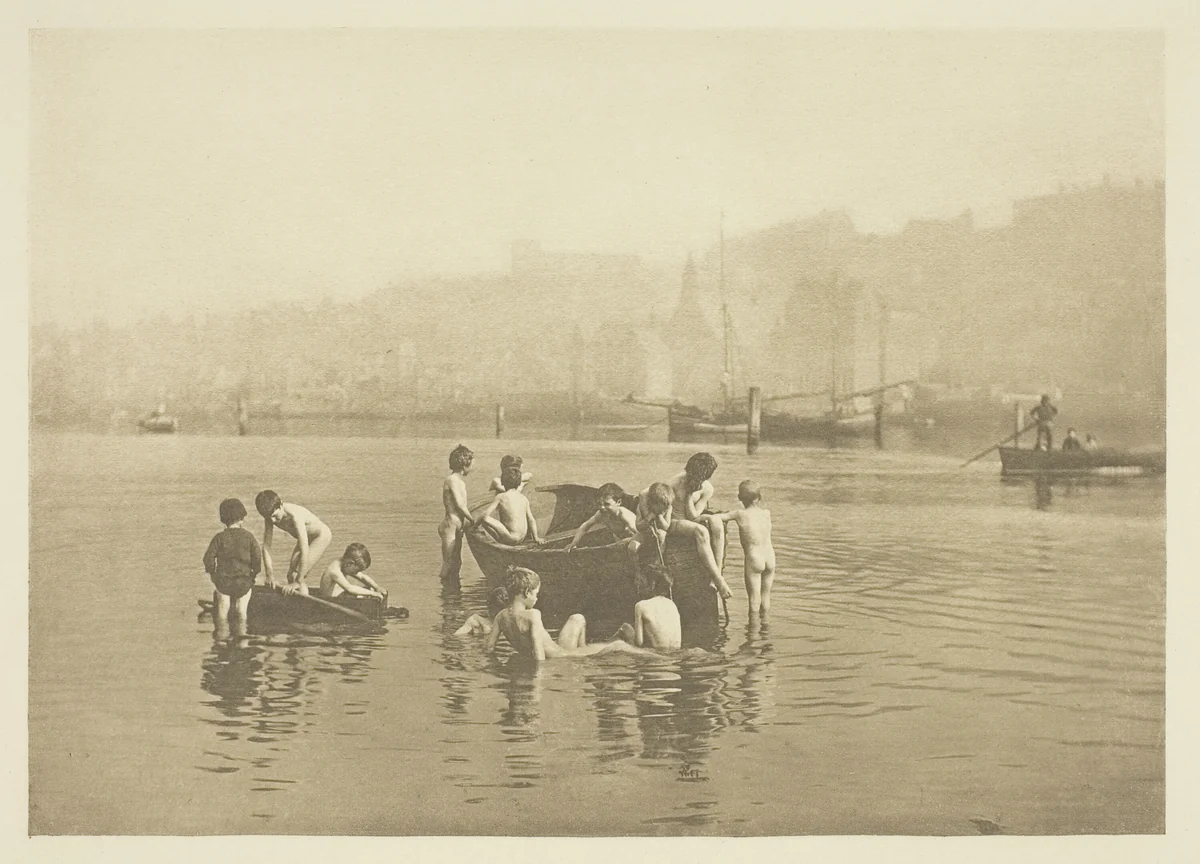 Water Rats by Frank Meadow Sutcliffe, print, 1986