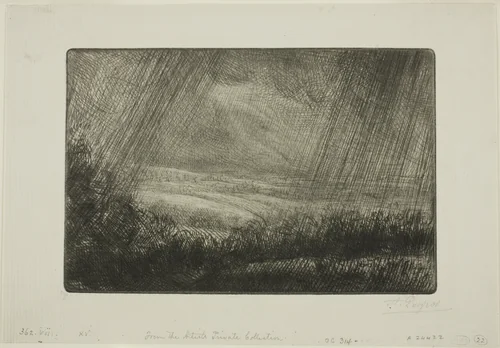 Plain by Alphonse Legros, print, 1880-1890