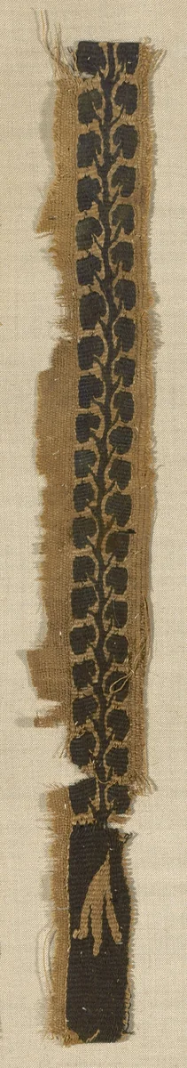 Fragment by Coptic Egypt, textile, 301-500