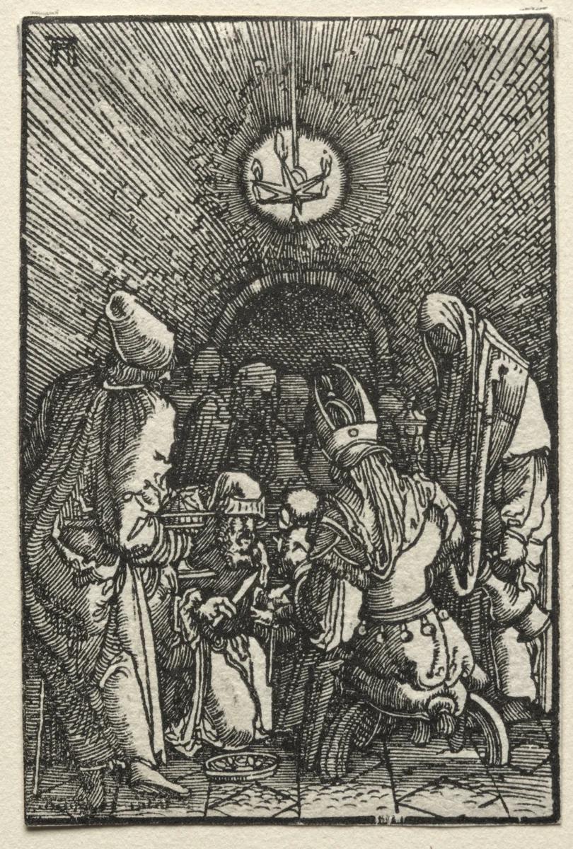 The Fall and Redemption of Man: The Circumcision by Albrecht Altdorfer, print, 1510-1520