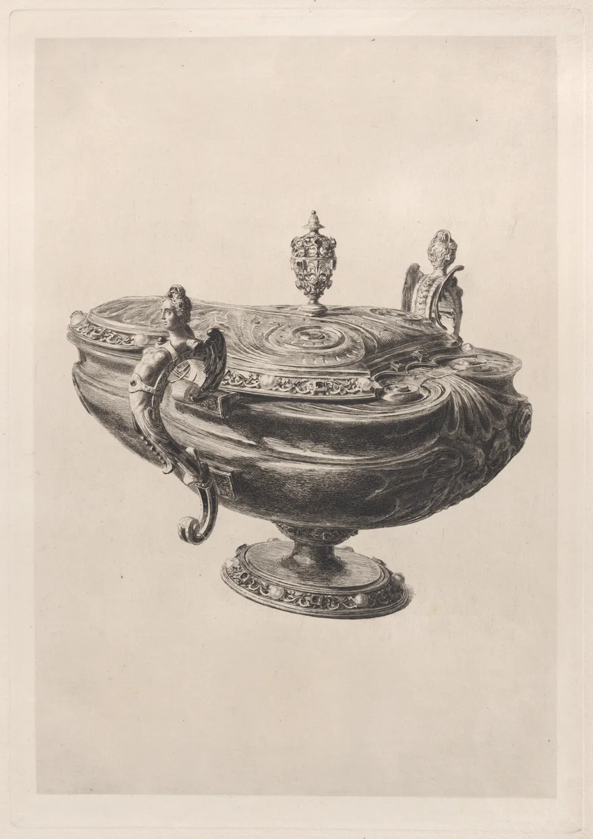 Jade Bezel by Jules Ferdinand Jacquemart, print, 1868