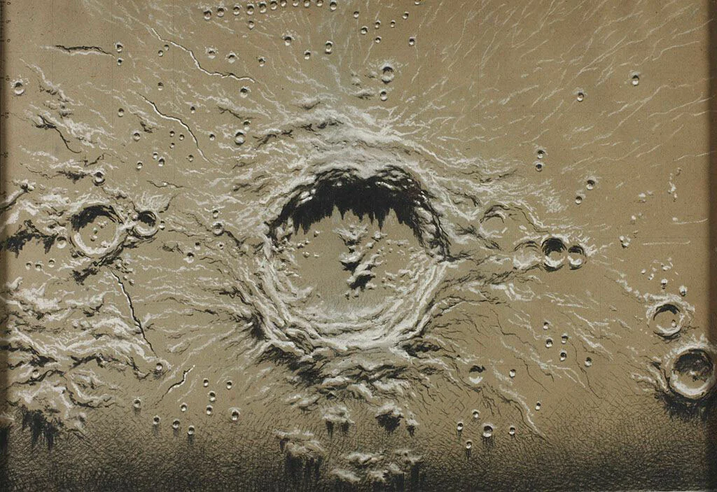 Copernicus by James Nasmyth, drawing, 1867