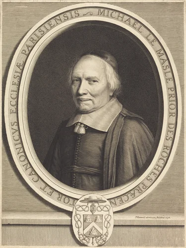 Michel Le Masle by Robert Nanteuil, print, 1658