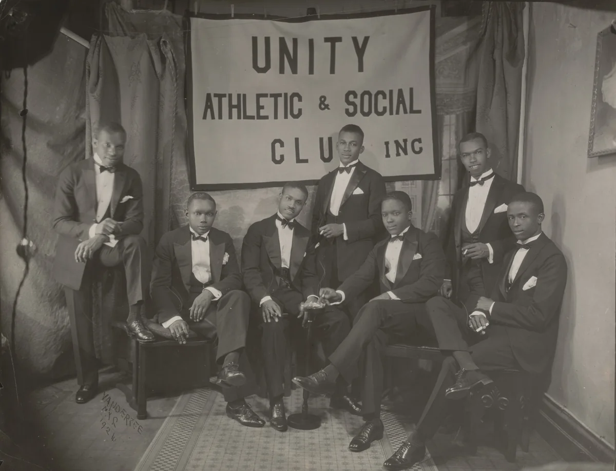 Unity Athletic and Social Club, Inc. by James Van Der Zee, photograph, 1926