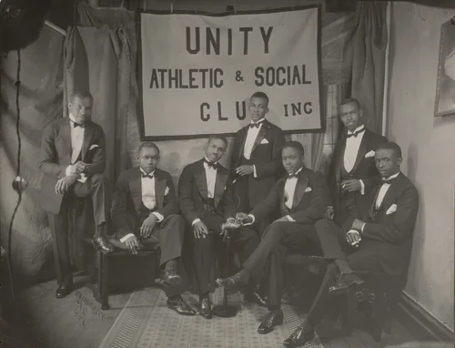 Unity Athletic and Social Club, Inc. by James Van Der Zee, photograph, 1926