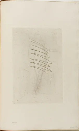 Nude Woman Standing, hand on hip by James McNeill Whistler, print, 1873-1878