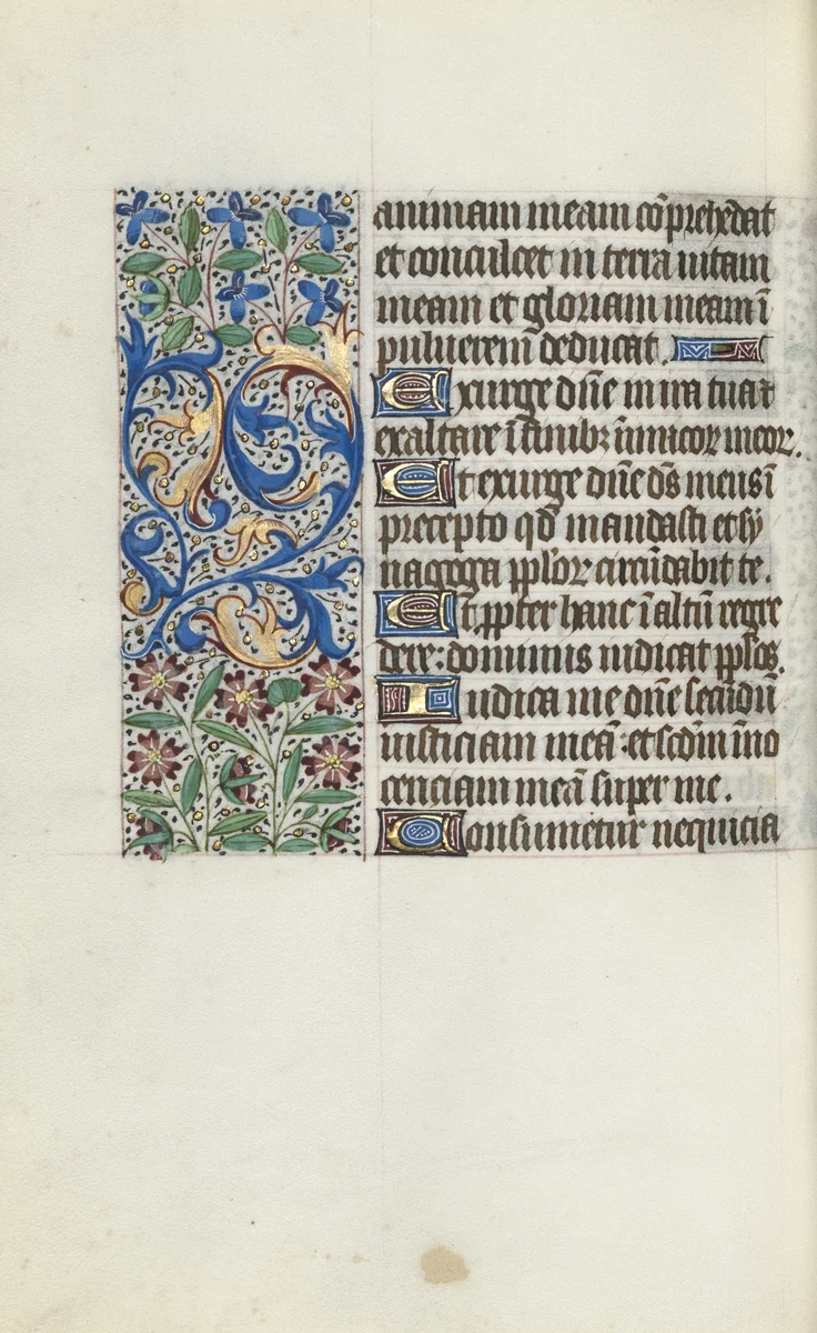 Book of Hours (Use of Rouen): fol. 113v by Master of the Geneva Latini, book, 1465-1475