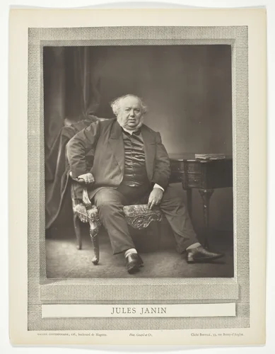 Jules Janin by Bertall, photograph, 1875-1877