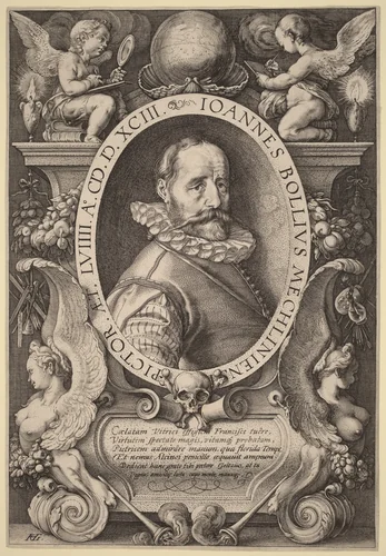 Hans Bol by Hendrick Goltzius, print, 1593