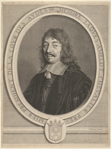 Jacques Amelot by Robert Nanteuil, print, 1650-1660
