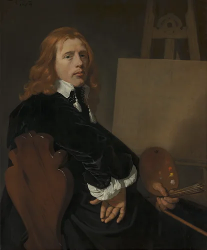Portrait of Paulus Potter (1625-1654) by Bartholomeus van der Helst, painting, 1654