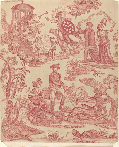 Printed Textile - Historical by A. Zimet, index of american design, 1935-1942