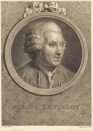 Hubert Gravelot by Jean Massard
Maurice-Quentin de La Tour, print, 1740-1822