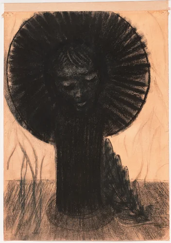 Germination by Odilon Redon, drawing, 1890