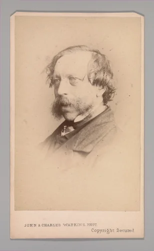 [Frederick William Fairholt] by John and Charles Watkins, photograph, 1860-1869