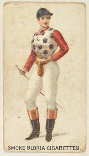 From the series "Sports Girls" (C190), issued by the American Cigarette Company, Ltd., Montreal, to promote Gloria Cigarettes by American Cigarette Company, Ltd., print, 1885-1895