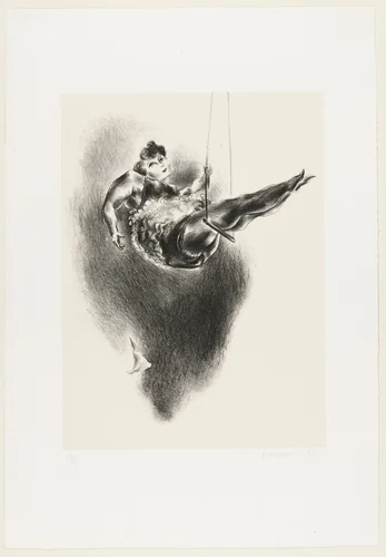 The Acrobat by Yasuo Kuniyoshi, print, 1928