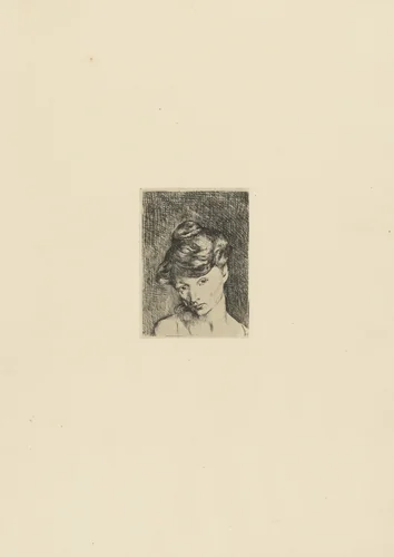 Head of a Woman: Madeleine (Tête de femme: Madeleine) by Pablo Picasso, print, 1905