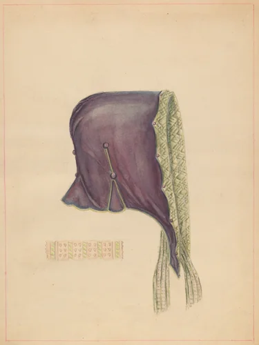 Bonnet by Fanchon Larzelere, index of american design, 1937