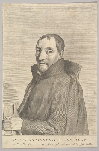 Le Père Claude de Lingendes by Claude Mellan, print, 1661