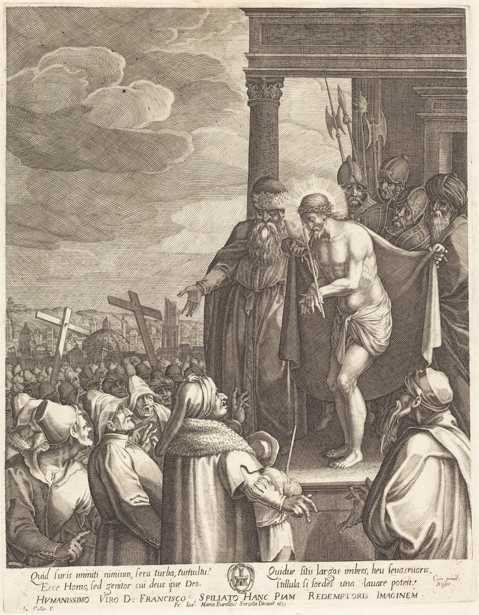 Ecce Homo by Jacques Callot, print, 1613