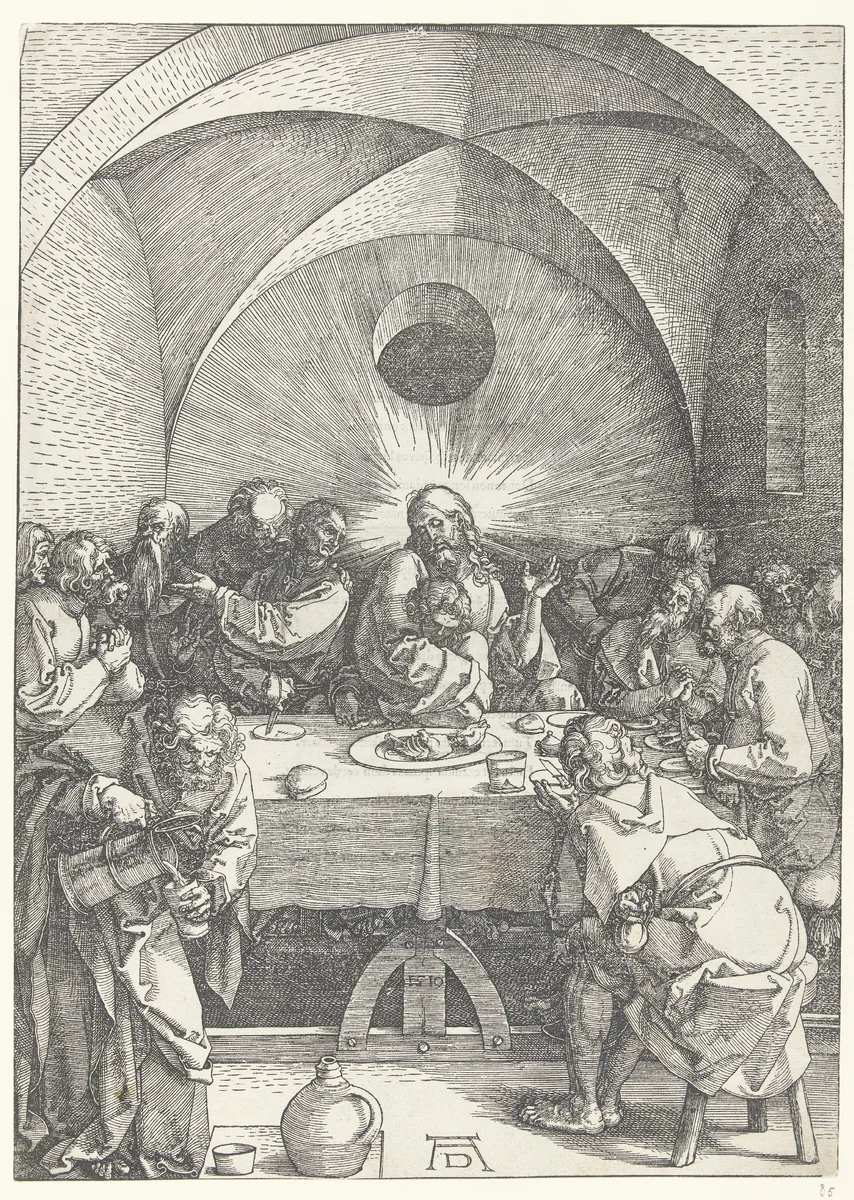 Laatste Avondmaal by Unknown, print, 1510