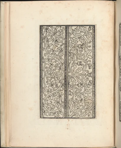 Esemplario di lavori, page 3 (verso) by Nicolò Zoppino, book, 1529