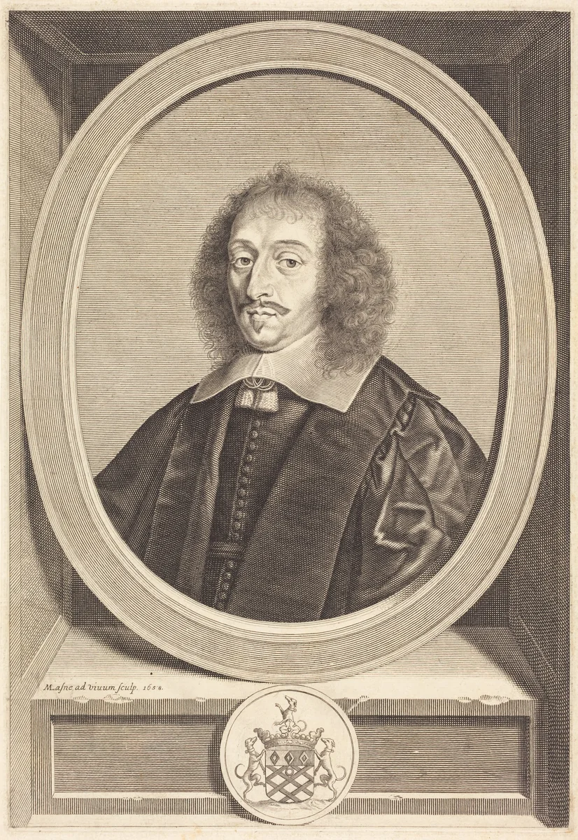 N. Paget by Michel Lasne, print, 1658