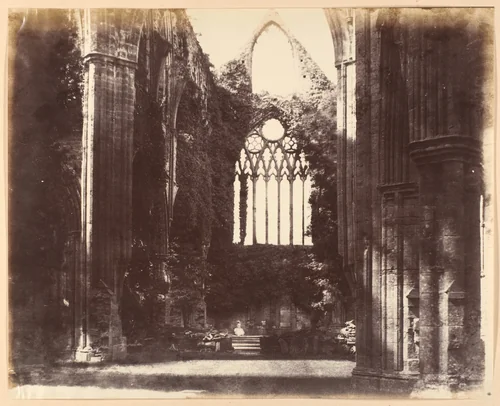 Interior, Tintern by Alfred Capel-Cure, photograph, 1857