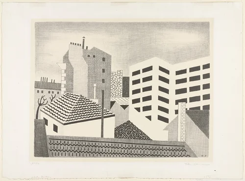 White Factory by Niles Spencer, print, 1928