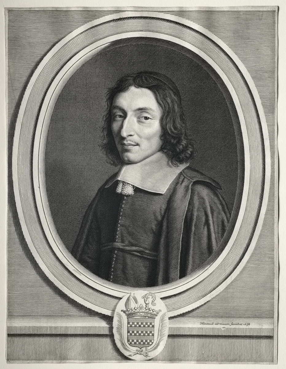 Cardinal de Coislin by Robert Nanteuil, print, 1658