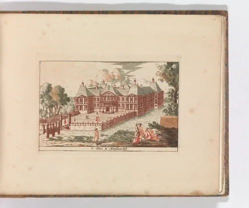 't Huis te Honslaarsdyk', in: Tooneel Der Voornaamste Nederlands Huizen, En Lust Hoven, Naar T Leven Afgebeeld by Carel Allard, book, 1660-1693