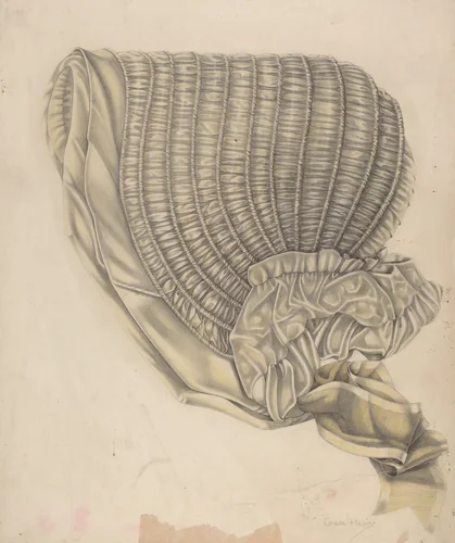 Bonnet by Grace Halpin, index of american design, 1939
