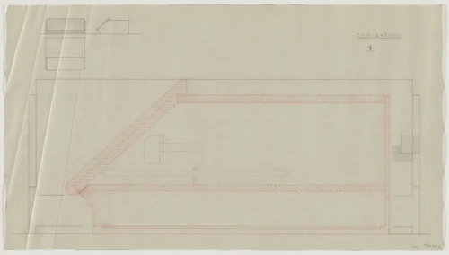 Design for Telefunken Record Player, Concertino. Elevations, plan, and section by Lilly Reich, mies van der rohe archive, 1938