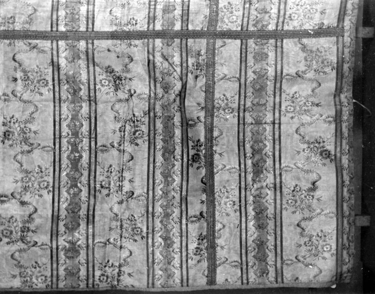 Panel by France, textile, 1780-1790