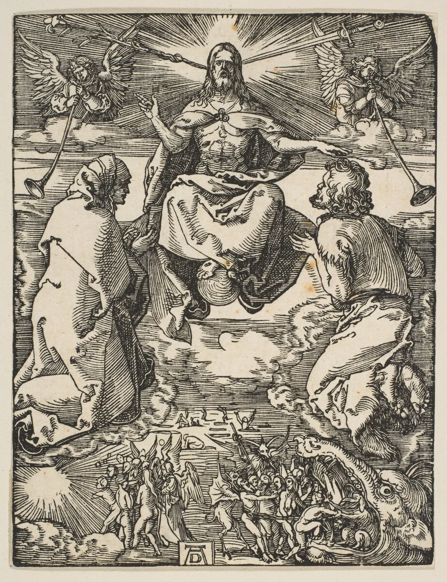 The Last Judgment, from "The Small Passion" by Albrecht Dürer, print, 1510