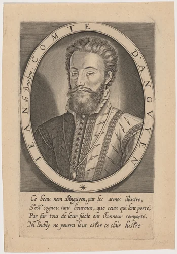 Jean de Bourbon, Comte D'Anguyen by Unknown 19th Century, print, 1800-1899