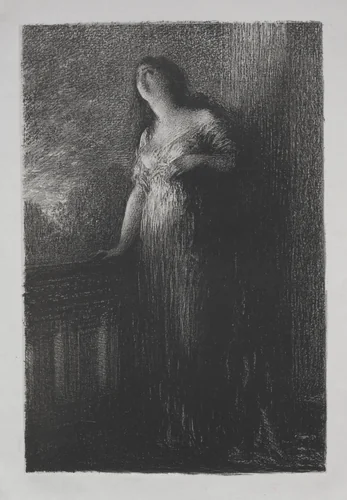 Confiding in the Night by Henri Fantin-Latour, print, 1888