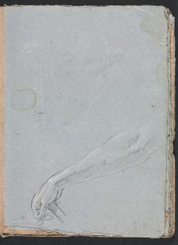 Verona Sketchbook: Right hand (page 7) by Francesco Lorenzi, book, 1760